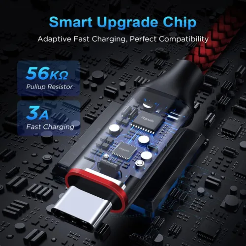 Miniatura 2 de etguuds Cable USB C corto de 1 pie, paquete de 5 cables de carga USB a USB C, cable de carga rápida tipo C para iPhone 17 16 15 Pro Max Plus 17 Air
