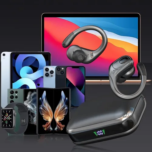 Miniatura 7 de sajawass Auriculares inalámbricos, auriculares Bluetooth deportivos, auriculares deportivos con 75 horas de reproducción, con pantalla