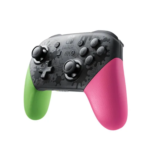 Miniatura 2 de Nintendo Switch Splatoon 2 Japanese Import Pro Controller [Nintendo]
