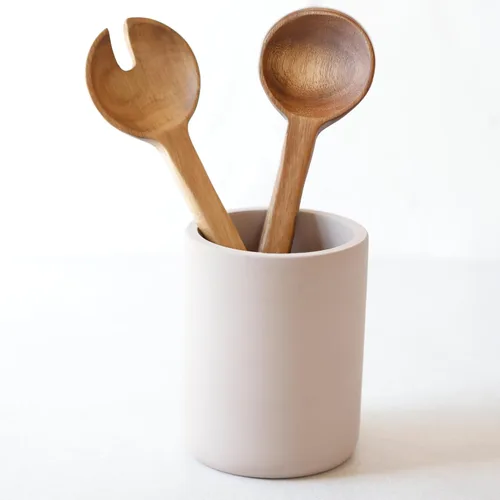 Miniatura 2 de Selegna Soporte de utensilios de secado instantáneo para encimera de cocina, organizador de utensilios de cocina de piedra de diatomita, organizador