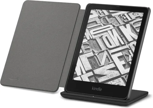 Miniatura 2 de Paquete Amazon Kindle Paperwhite: Incluye Amazon Kindle Paperwhite Signature Edition 32 GB Negro, Funda de tela color negro y estación de carga
