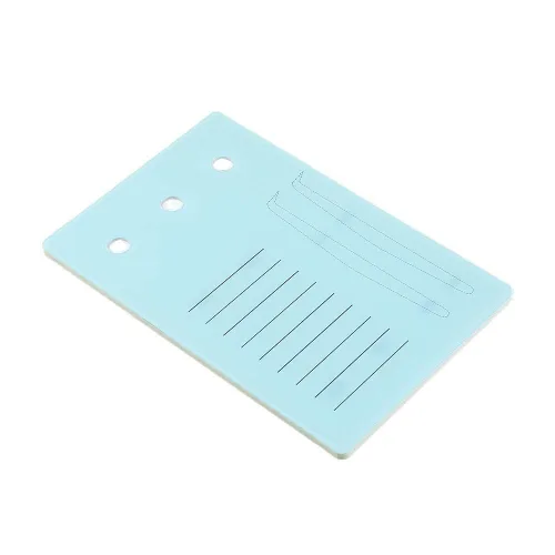 Miniatura 9 de Paleta de extensión de pestañas acrílicas, organizador de pestañas postizas, bandeja de pestañas, paleta de pegamento adhesivo, soporte individual