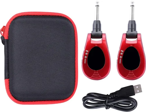 Miniatura 7 de co2CREA Estuche rígido compatible con Xvive U2 Guitar Wireless System Digital Guitar Transmisor inalámbrico y receptor