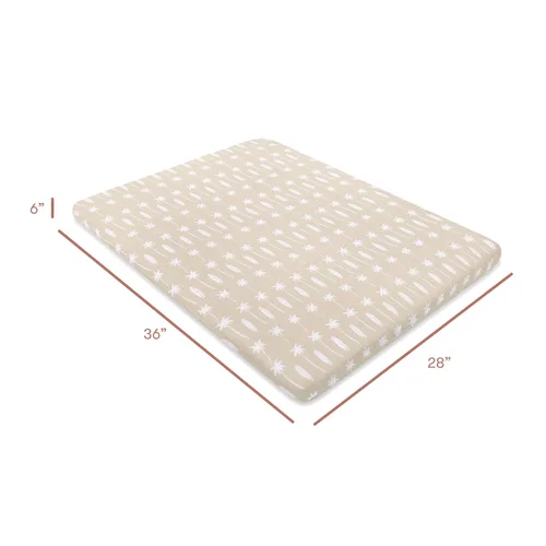 Miniatura 3 de Babyletto Sábanas para cuna de 100% algodón orgánico para todas las etapas, con certificado GOTS, ajustables 360°, muselina ultra suave