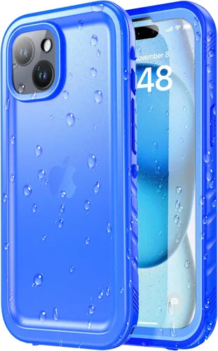 Miniatura 69 de SPORTLINK Funda para iPhone 15 Pro Max, IP68 resistente al agua, protección militar, cuerpo completo, resistente, a prueba de golpes, sellado 360, a