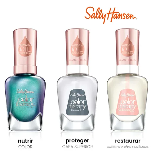 Miniatura 10 de Esmalte de uñas Sally Hansen Color Therapy Cuarzo rosa 220