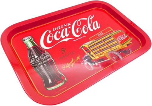 Miniatura 3 de The Tin Box Company Bandeja rectangular de lata Coca Cola (778407-12)