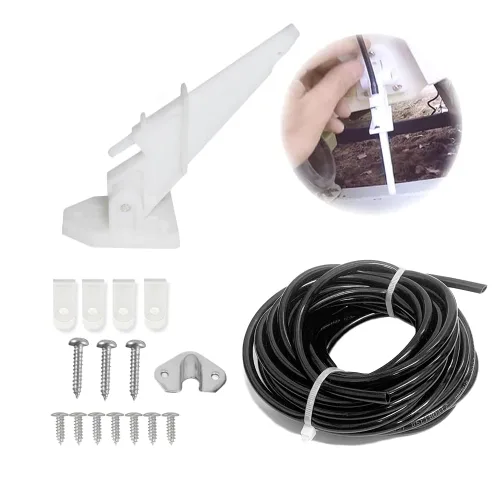 Kit de velocímetro Pitot para barco marino, montaje automático de tubo de elevación hasta 80 MPH (kits de velocímetro Pitot)