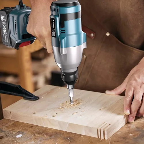 Miniatura 3 de Llave de impacto inalámbrica - Llave de impacto de 850 Nm (627 ft-lb) de 1/2 pulgada, pistola de impacto de alto par de 21 voltios con batería de 2