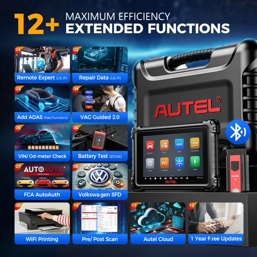 Miniatura 9 de Autel Escáner MaxiSYS MS906 MAX, 2026 10 '' MS906MAX 2.0 Ver. de MS906 PRO MS908S MK908 II, Lite of Elite 2 PRO, herramienta de escaneo superior