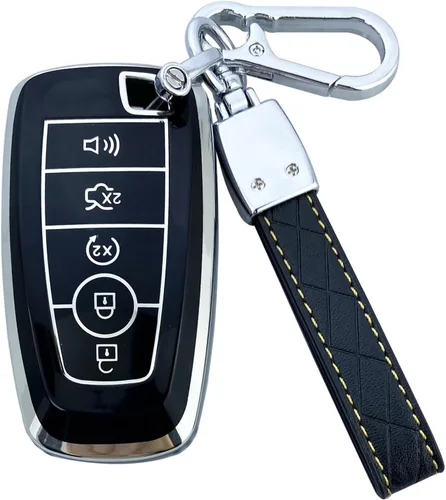 Funda para llavero compatible con Ford F150 F250 F350 F450 F550 Explorer Mustang Fusion Escape Edge Lincoln