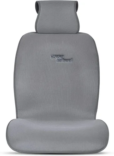 Miniatura 9 de Sojoy IsoTowel Funda de asiento de automóvil, protector de asiento de microfibra con base antideslizante de secado rápido, protector de asiento