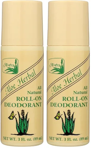 Miniatura 8 de Alvera All Natural - Desodorante roll-on aloe y almendras, 3 onzas, 3 onzas líquidas