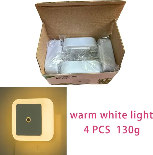 Miniatura 6 de Las luces nocturnas se enchufan a la pared, sensor de atardecer a amanecer con encendido y apagado automático luz nocturna para dormitorio, baño