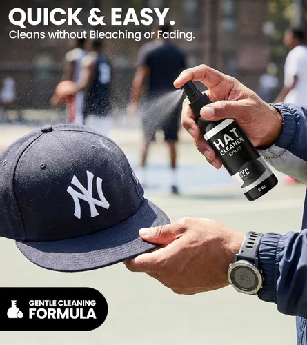 Miniatura 2 de EVEO Hat Cleaner for Baseball Caps - Hat Cleaning Kit Sweat Stain Remover & Deordorizer Hat Saver for Felt, Cowboy & Caps