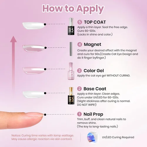 Miniatura 228 de Beetles - Esmalte de uñas de gel marrón – 0.5 onzas líquidas de esmalte de gel marrón oscuro, lámpara LED UV para uñas, regalo de manicura para I