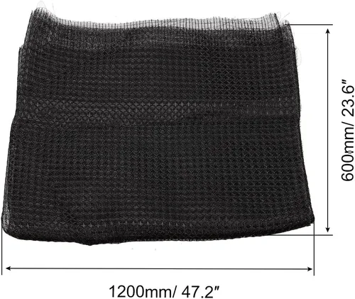 Miniatura 2 de PATIKIL Filtro de aire acondicionado de 47.2 x 23.6 pulgadas, repuesto de malla de filtrado de plástico a prueba de polvo para aire acondicionado