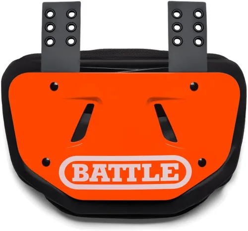 Miniatura 19 de Battle Sports Placa de espalda para fútbol – Protector de espalda dura con espuma contorneada para protección de alto impacto para jóvenes, niños