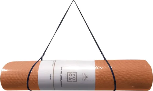 Miniatura 8 de Hatha Yoga Tapete de yoga de TPE grueso de 72 x 27 x 1/3 pulgadas, antideslizante, ecológico, tapete de ejercicio para yoga, pilates y Naranja