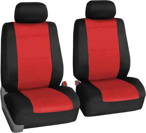 Miniatura 14 de FH Group Juego completo de fundas de neopreno impermeables para asiento de automóvil, de tres filas y 7 plazas, listas para bolsa de aire