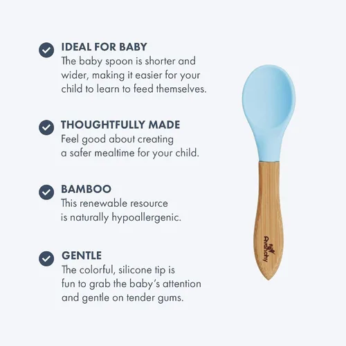 Miniatura 3 de Cucharas para niños pequeños, Multicolor