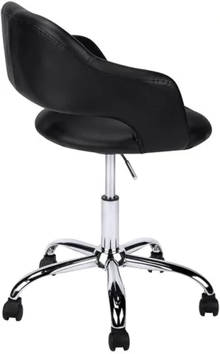 Miniatura 5 de Monarch Specialties I 7298 - Silla de oficina, altura ajustable, giratoria, ergonómica, reposabrazos, escritorio para computadora, trabajo, metal