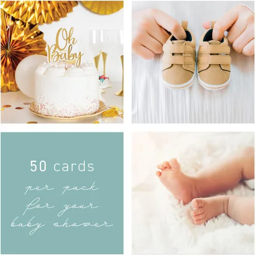 Miniatura 8 de CARDAMONOLY Paquete de 50 tarjetas de consejos y deseos, cartulina sin revestimiento de 6 x 4 para bodas, baby showers, cumpleaños y todas