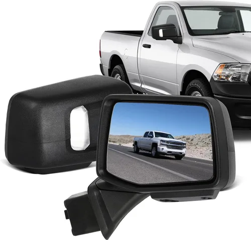 Miniatura 20 de ECCPP Juego de espejos de remolque, reemplazo en pareja, compatible con Chevy Silverado 1500 2500 HD 3500 Suburban 1500 2500 Tahoe para GMC Sierra