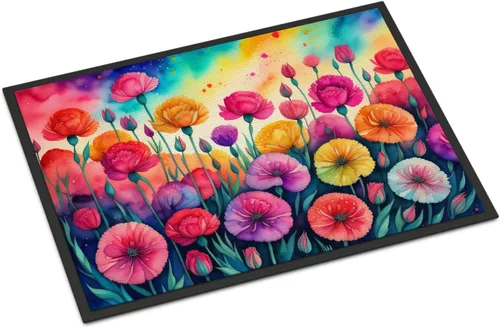 Miniatura 62 de Caroline's Treasures DAC1455MAT - Felpudo de la reina de la noche con diseño de cactus en color de 18 x 27 pulgadas, tapete para puerta delantera