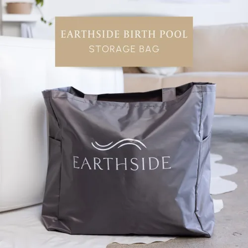 Miniatura 3 de Earthside Birth Pools Bolsa de transporte y almacenamiento para kit de parto en el hogar, suministros Doula y bolsa Doula Essentials, espacio