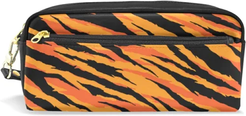 Miniatura 20 de Estuche portátil de gran capacidad con diseño floral de frutas de fresa, bolsa de maquillaje de piel sintética, organizador de maquillaje con asa