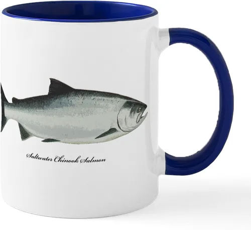 Miniatura 12 de CafePress Chinook King Salmon Mug 11 oz (325 ml) Ceramic Coffee Mug