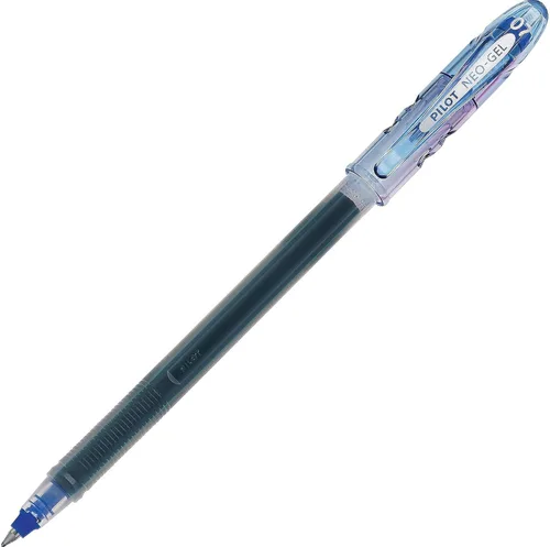 Miniatura 2 de PILOT Neo-Gel 14002 - Bolígrafos de punta fina, tinta azul, punta fina, paquete de 12 unidades (14002)