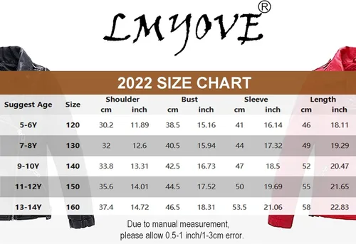 Miniatura 2 de LMYOVE Chaqueta de piel sintética con cuello para niños de piel sintética con cremallera para exteriores para niños y niñas