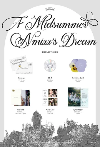 Miniatura 5 de NMIXX A MIDSUMMER NMIXX'S DREAM 3er single álbum JIWOO Ver K-POP SEALED