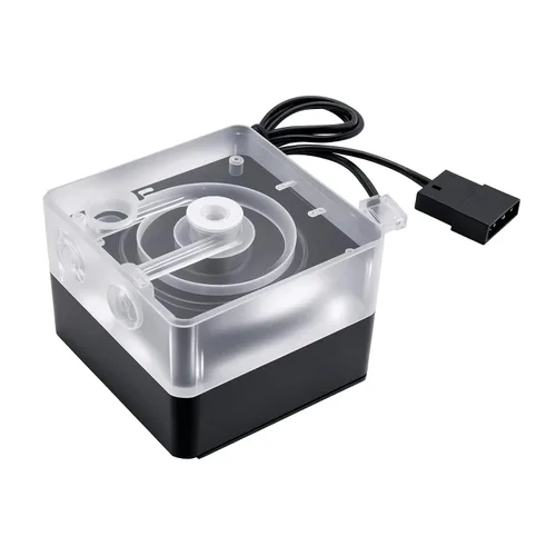 Miniatura 6 de Bomba de enfriador de agua de CPU, bomba para sistemas de refrigeración por agua de PC, soporte PWM -500L/H-G1/4 Agujero roscado