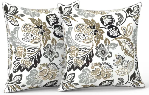 Miniatura 112 de LVTXIII Juego de 2 almohadas lumbares para patio, 12 x 20 pulgadas, resistentes a la decoloración, para exteriores con interiores, cojines lumbares
