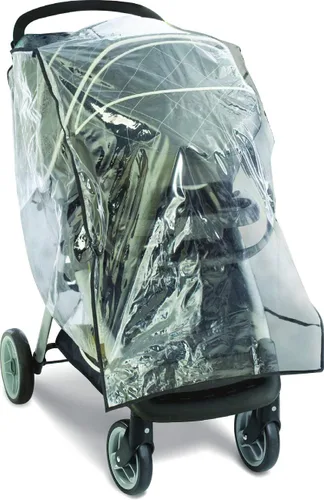 Miniatura 8 de Graco Cobertura Universal Deluxe con Ventana con Cremallera, Protector de Lluvia para Bebé, Tamaño Universal para la mayoría de Carriolas