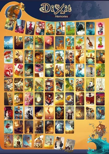 Miniatura 4 de Libellud Dixit Memories Expansión Juego de imaginación y creatividad premiado multitiempo Edades 6 3 a 8 jugadores 30 minutos por juego