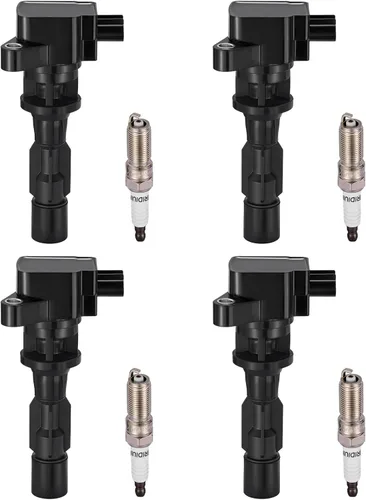Miniatura 41 de BDFHYK Paquete de bobinas de encendido UF-735 y bujías de iridio SP539 compatibles con Fusion 1.5L L4 2014-2020 Escape 1.5L L4 2017-2019 DS7Z12029A