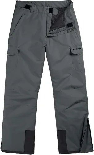 Miniatura 7 de HISEA Men's Snow Pants 3M Thinsulate Insulated Ski Pants Winter Snowboard Pants Mens Outdoor Hiking Work Pants
