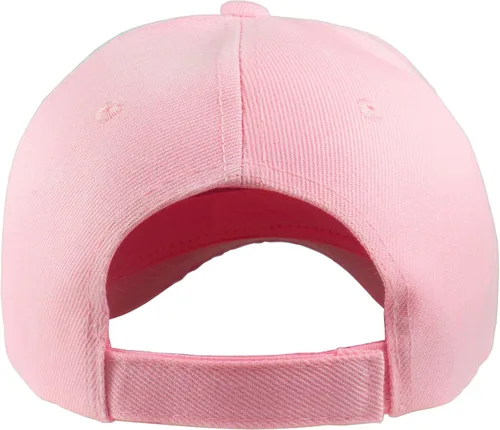 Miniatura 38 de Gorras de béisbol con correa trasera ajustable, lisas, negras, 12