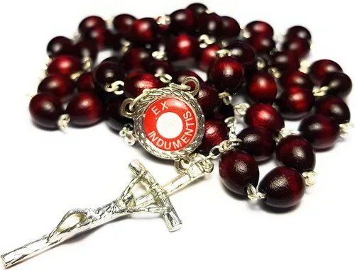 Miniatura 2 de Rosario Santo Padre Pio Pietrelcina Stigmata Forgione Capuchino Patrono de Defensa Civil Voluntarios Adolescentes Alivio del Estrés Italia Malta