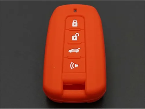 Miniatura 10 de Funda de llave de coche para SsangYong TIVOLAN ACTYON Kyron Korando Rodius, funda de silicona para llave de coche de 4 botones