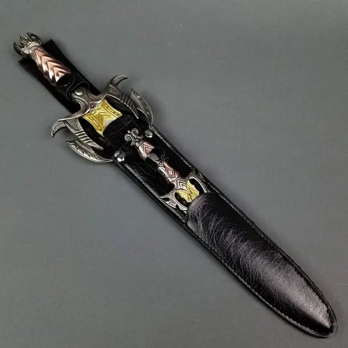Miniatura 9 de Espada corta Fantasy Darkness de 17 y 10 pulgadas. Espada corta de hoja fija. Para colecciones, regalos