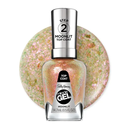 Miniatura 18 de Sally Hansen Miracle Gel™, capa superior mate 102, de larga duración, fórmula tipo gel, sin necesidad de lámpara UV, esmalte de uñas transparente
