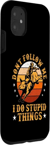 Miniatura 18 de Carcasa vintage para iPhone XS Max Don't Follow Me I Do Stupid Things