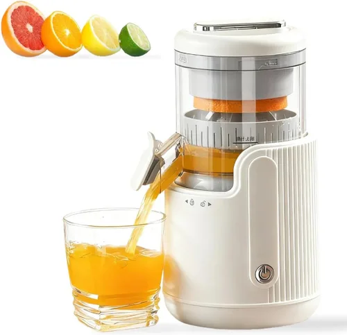 Miniatura 10 de Portable Electric Citrus Juicer, Efficient Extraction for Oranges Lemons Limes, Hands-Free One-Touch Operation, USB Rechargeable & Easy Clean, Mini