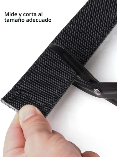 Miniatura 4 de IDOGEAR SPORTS - Cinturón táctico de 1.5" con hebilla ajustable de alta resistencia para pistola EDC Negro