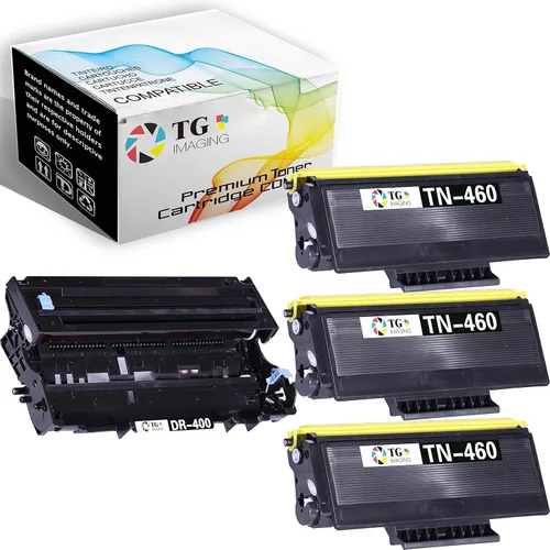 Reemplazo de tóner y tambor compatible para Brother TN460 Cartucho de tóner DR400 DR400 para impresora láser HL-1240 HL-1250 HL-1270 HL-1440